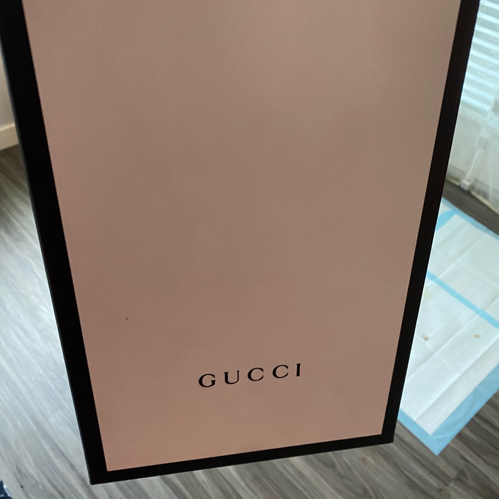 Authentic Guccis Empty Shoes Box Size 8